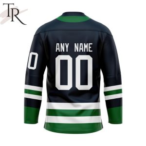 NHL Vancouver Canucks Personalized Reverse Retro Hockey Jersey