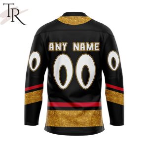 NHL Vegas Golden Knights Personalized Reverse Retro Hockey Jersey