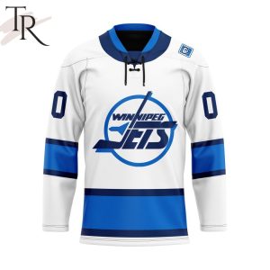 NHL Winnipeg Jets Personalized Reverse Retro Hockey Jersey