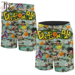 Dragon Ball Combo Shorts And Flip Flop