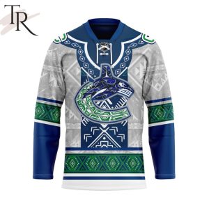 Personalized NHL Vancouver Canucks Native Hockey Jersey Design 2024