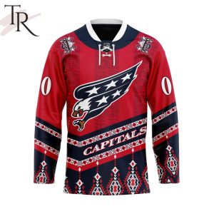 Personalized NHL Washington Capitals Native Hockey Jersey Design 2024