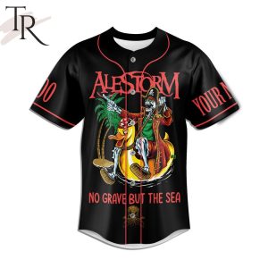 Alestorm No Grave But The Sea Custom Baseball Jersey