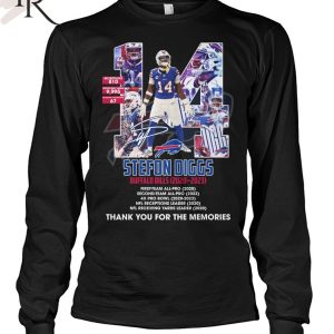 Stefon Diggs Buffalo Bills 2020-2023 Thank You For The Memories T-Shirt