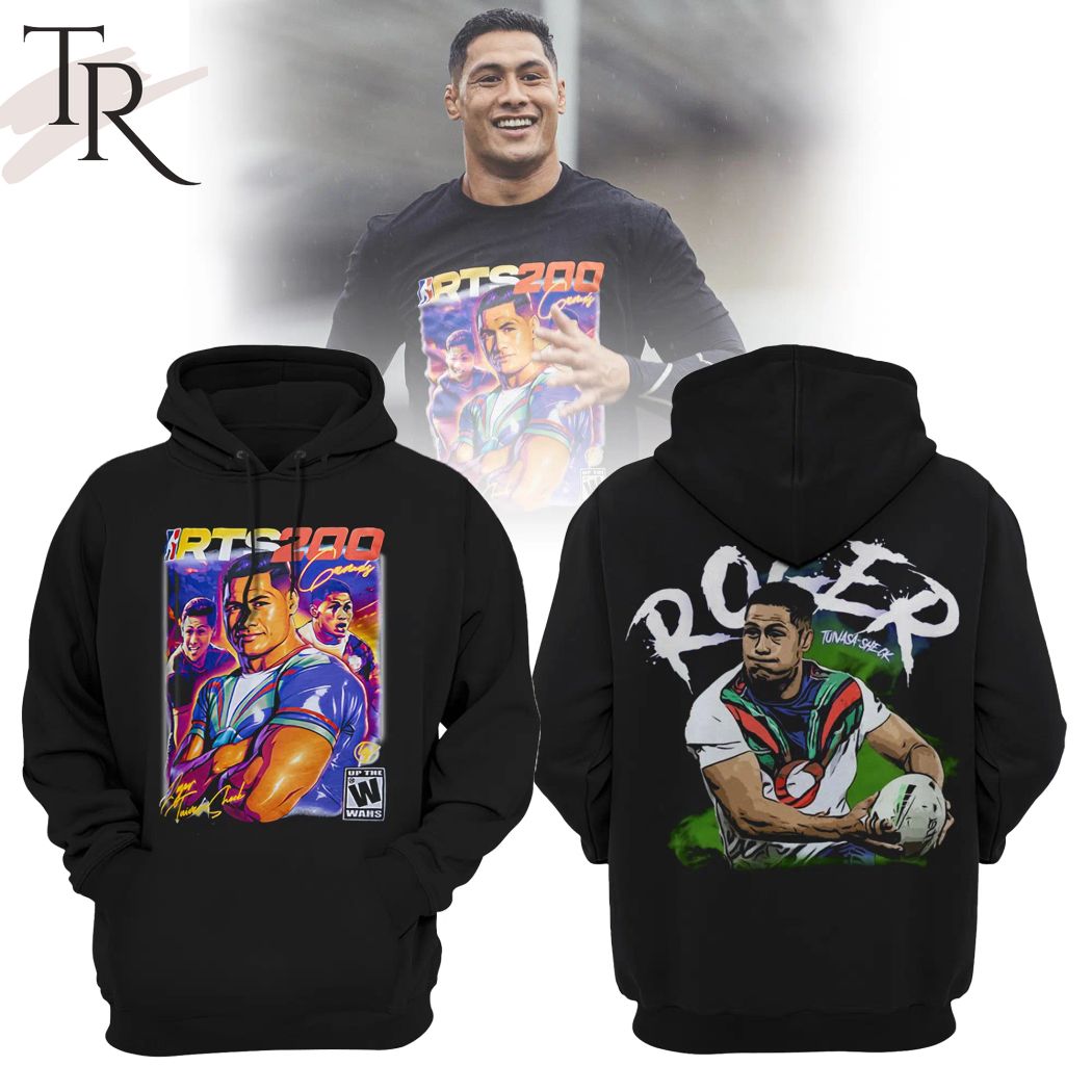 RTS 200 NZ Warriors Roger Tunasa-Sheck Hoodie - Torunstyle