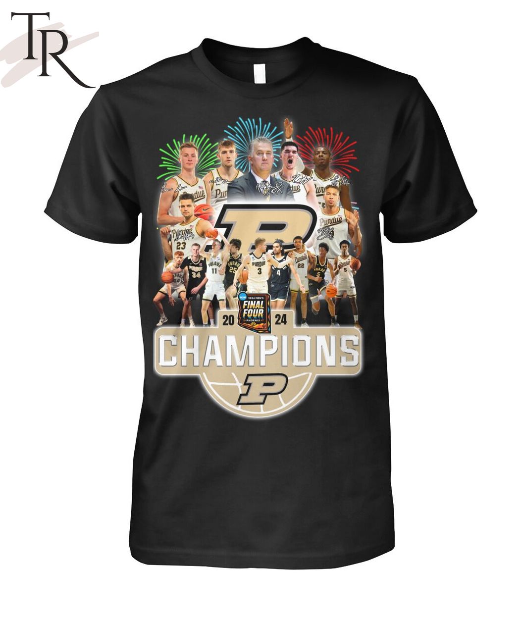 2024 Men's Final Four Champions Purdue Boilermakers T-Shirt