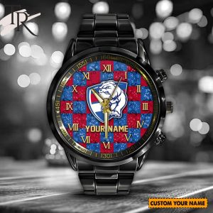 AFL Western Bulldogs Special Stainless Steel Watch Design