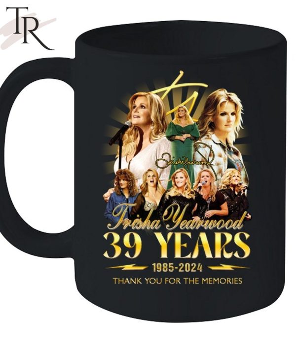 Trisha Yearwood 39 Years 1985-2024 Thank You For The Memories T-Shirt