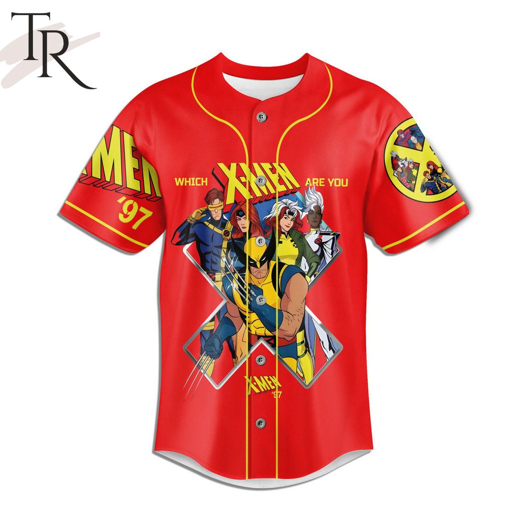 Which X-Men Are You Previously On X-Men Custom Baseball Jersey