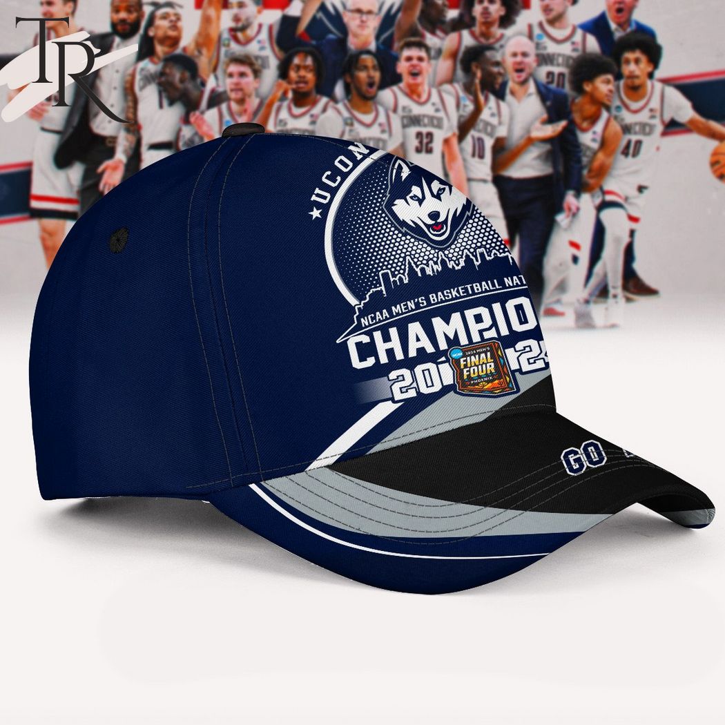 Uconn Huskies NCAA Men's Basketball National Champions 2024 Go Huskies Classic Cap