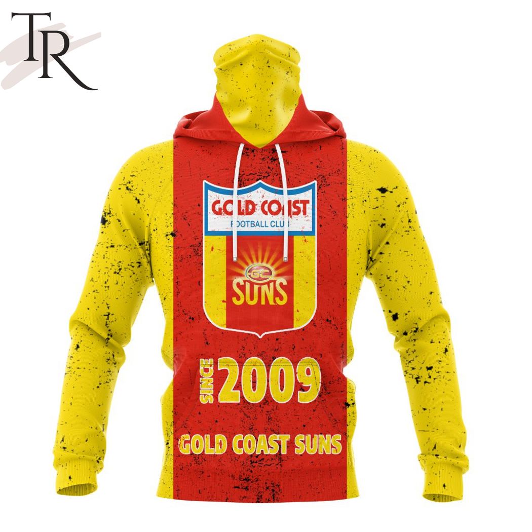 AFL Gold Coast Suns Special Retro Heritage Design Hoodie