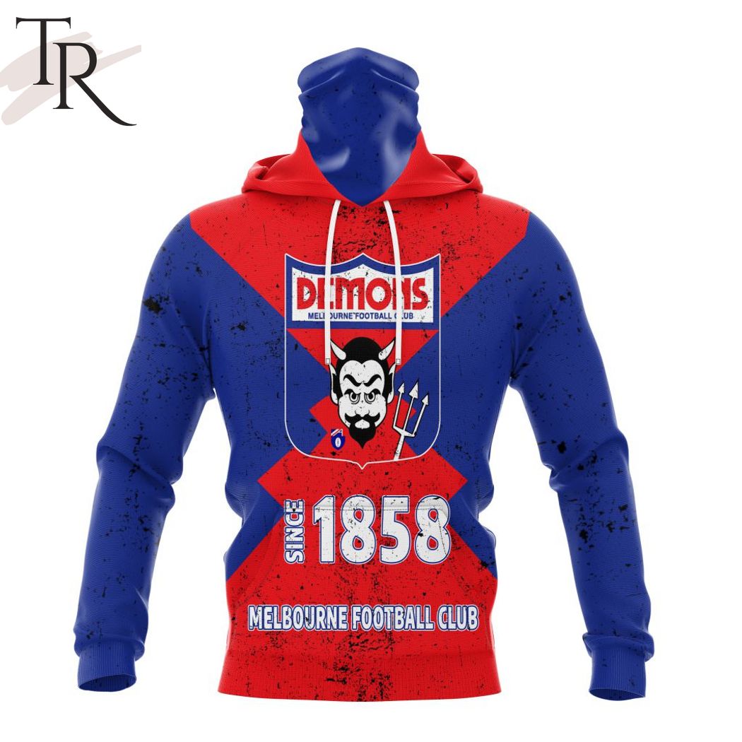 AFL Melbourne Football Club Special Retro Heritage Design Hoodie