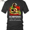 Goldfinger 60th Anniversary 1964-2024 Thank You For The Memories T-Shirt