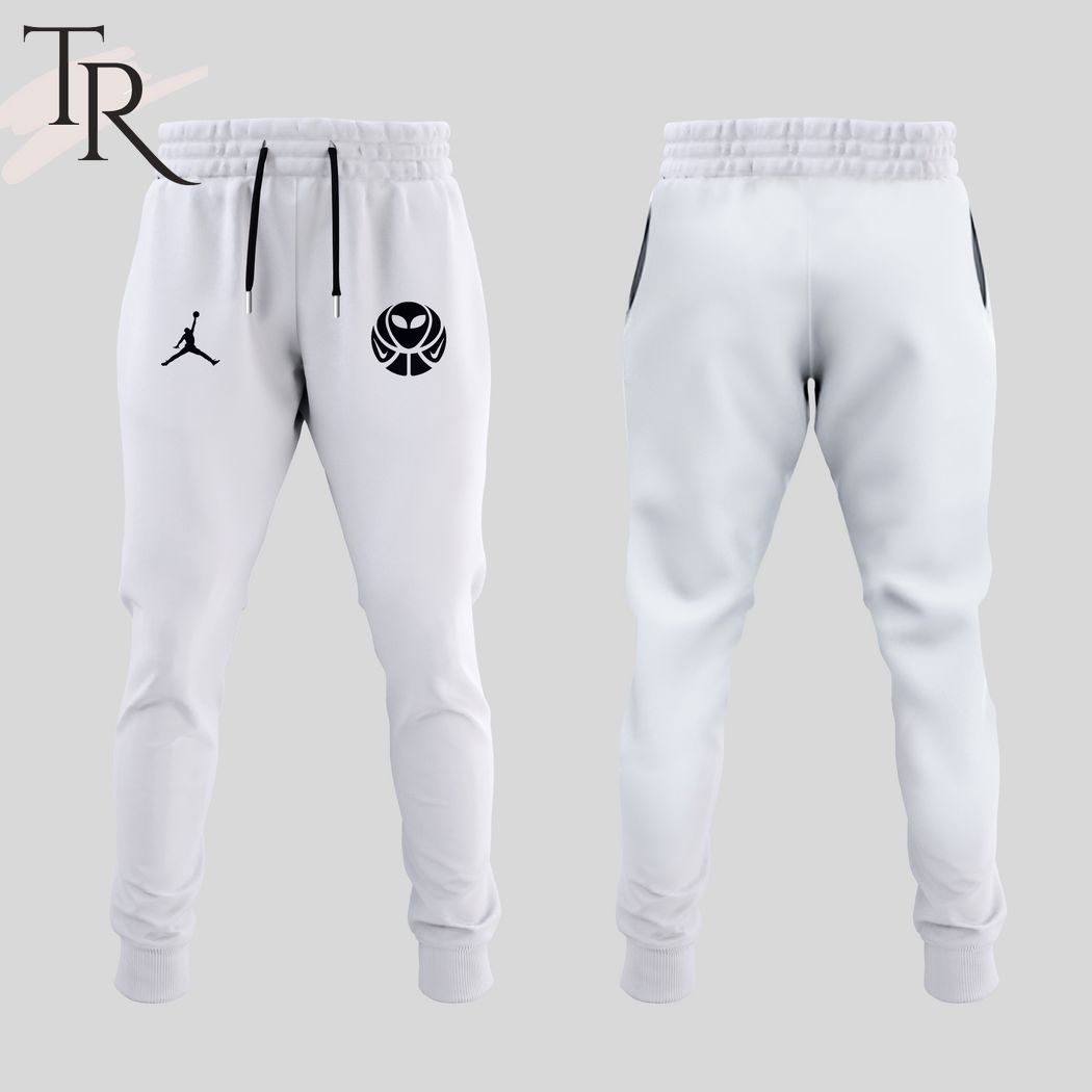 San Antonio Spurs Victor Wembanyama's New Logo Hoodie, Longpants, Cap - White
