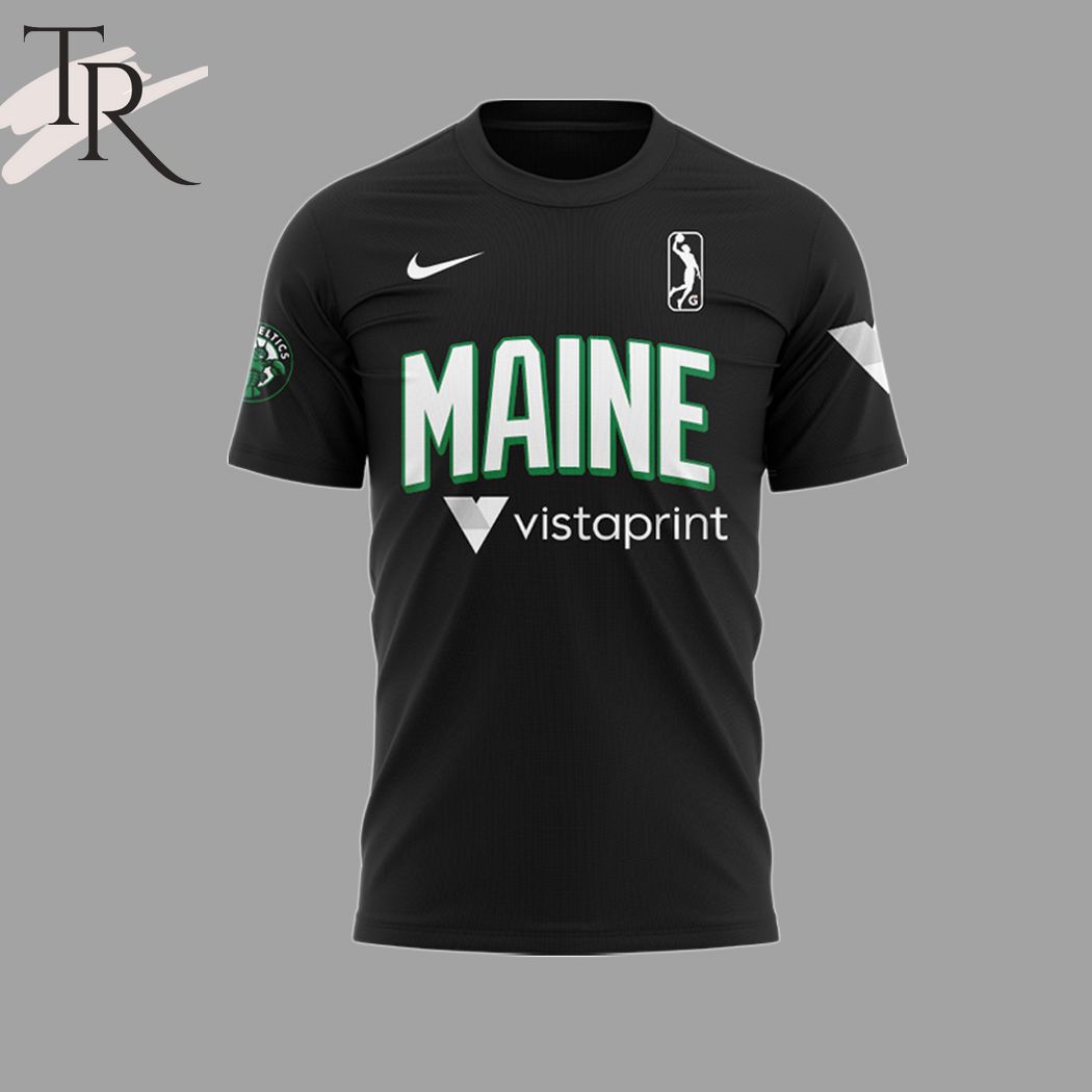 Maine Celtics NBA G League T-Shirt - Black