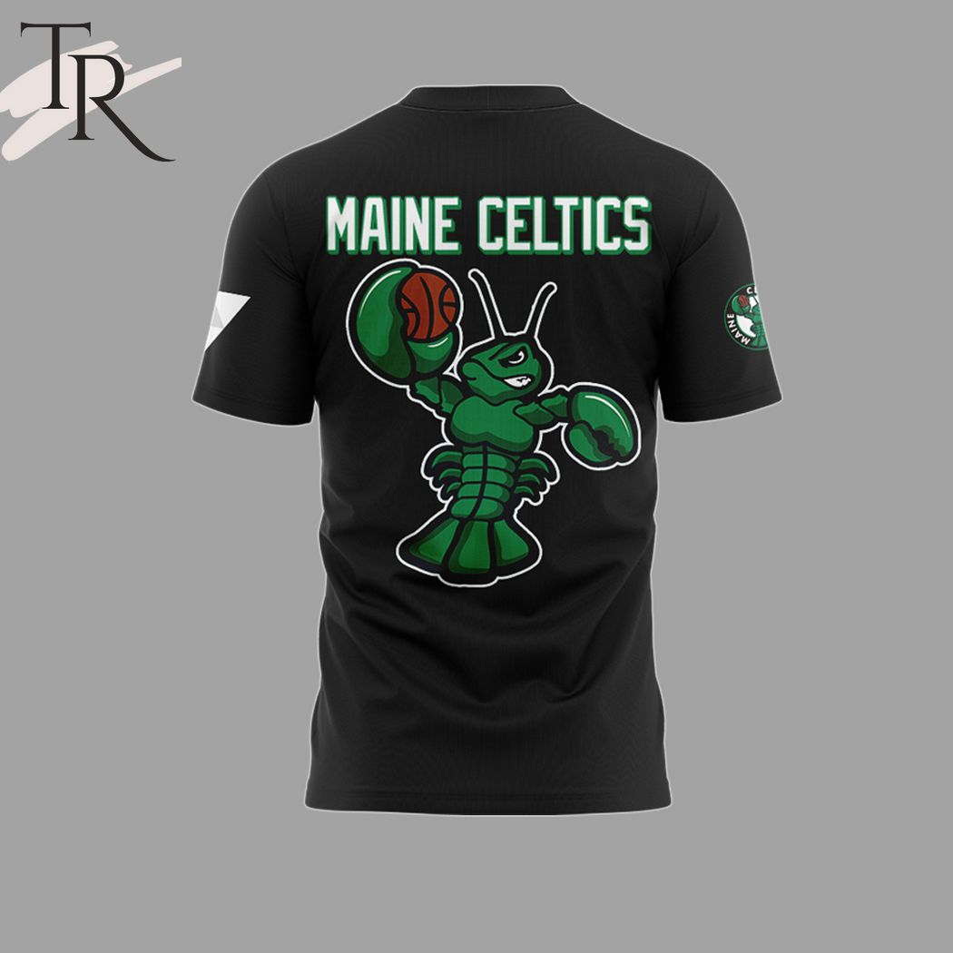 Maine Celtics NBA G League T-Shirt - Black