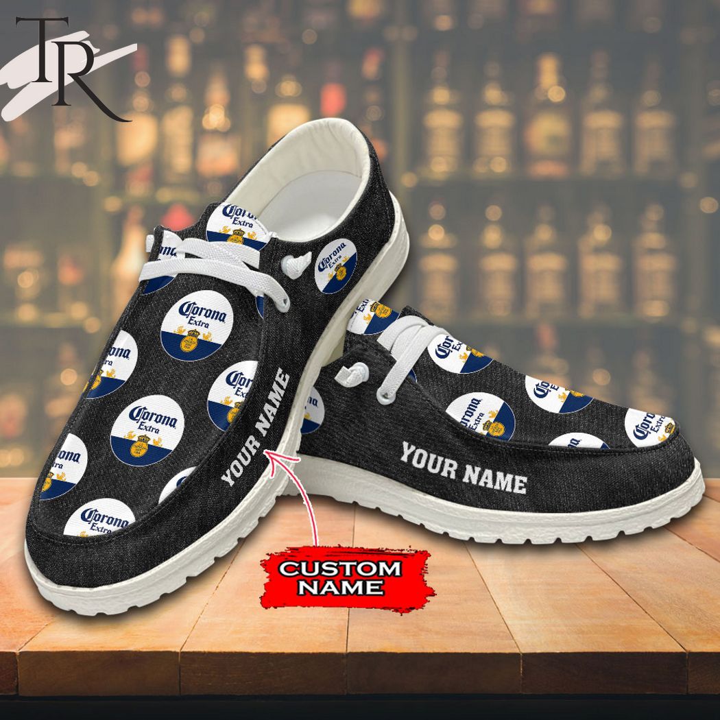 Corona Custom Name Hey Dude Shoes