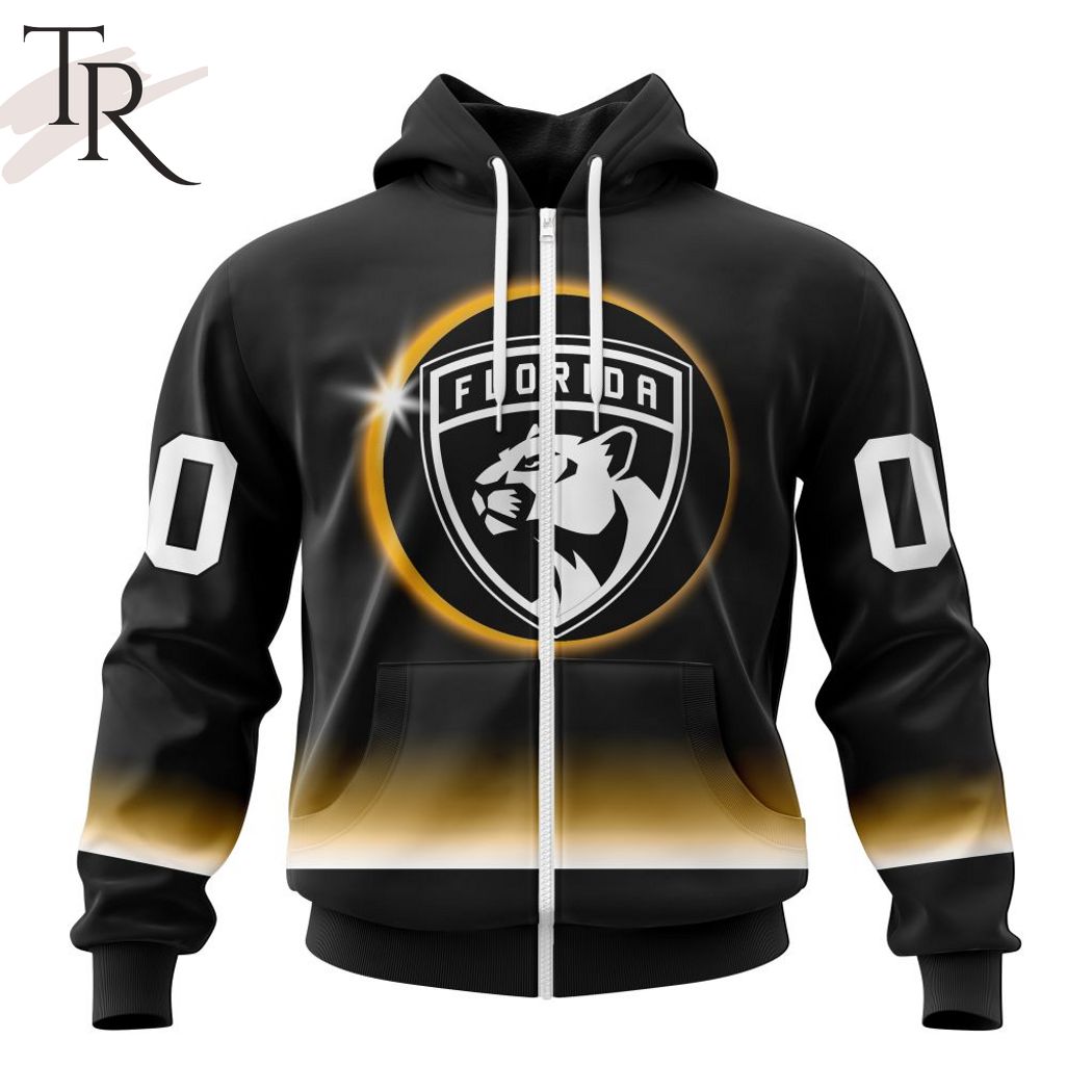 NHL Florida Panthers Special Eclipse Design Hoodie