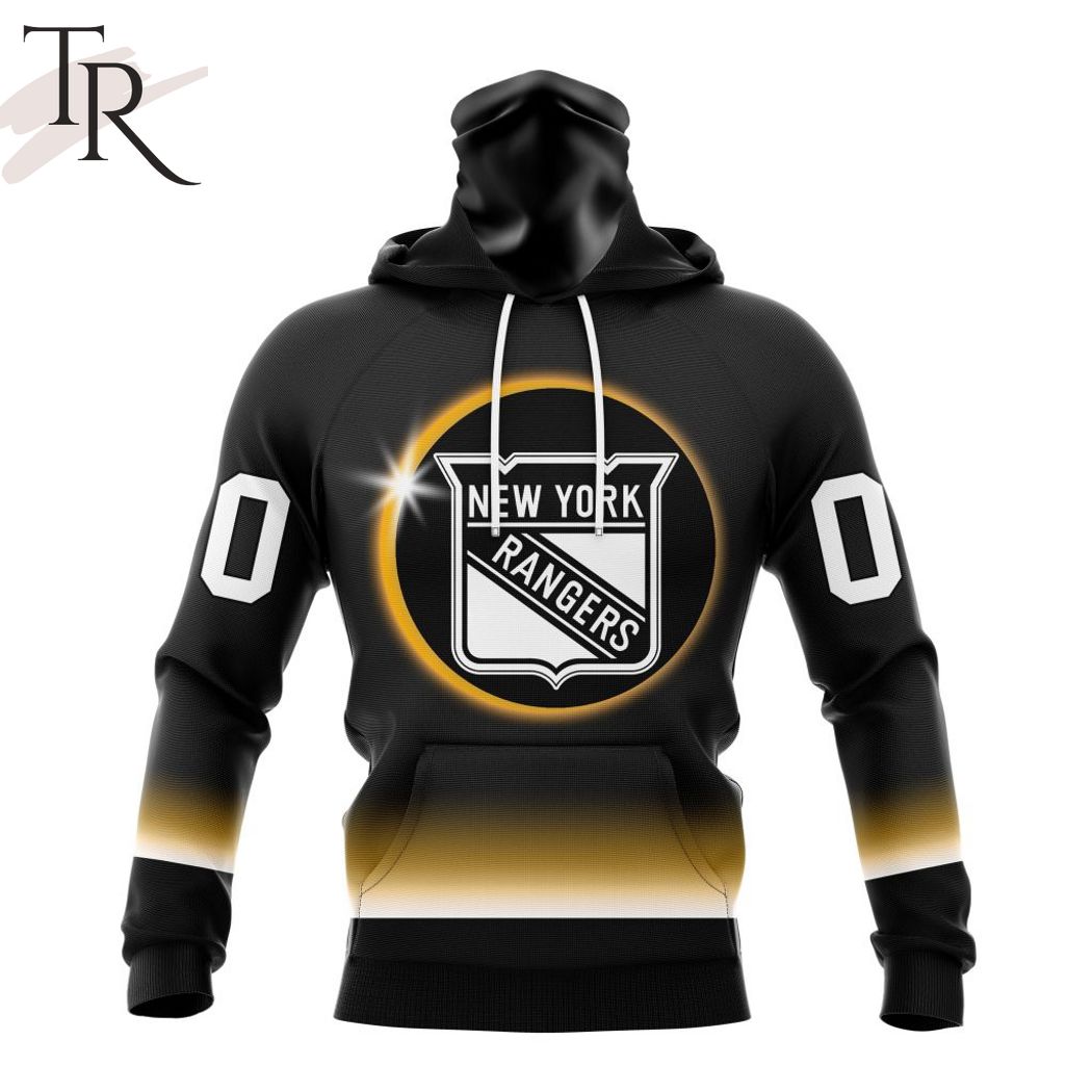 NHL New York Rangers Special Eclipse Design Hoodie