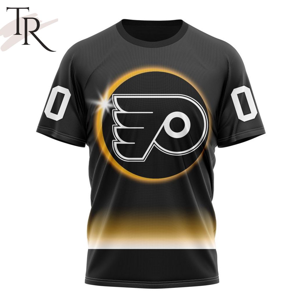 NHL Philadelphia Flyers Special Eclipse Design Hoodie