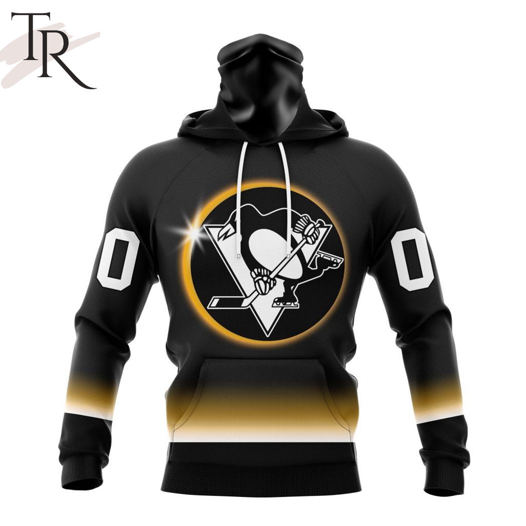 NHL Pittsburgh Penguins Special Eclipse Design Hoodie