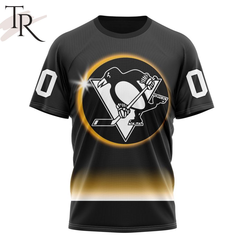 NHL Pittsburgh Penguins Special Eclipse Design Hoodie