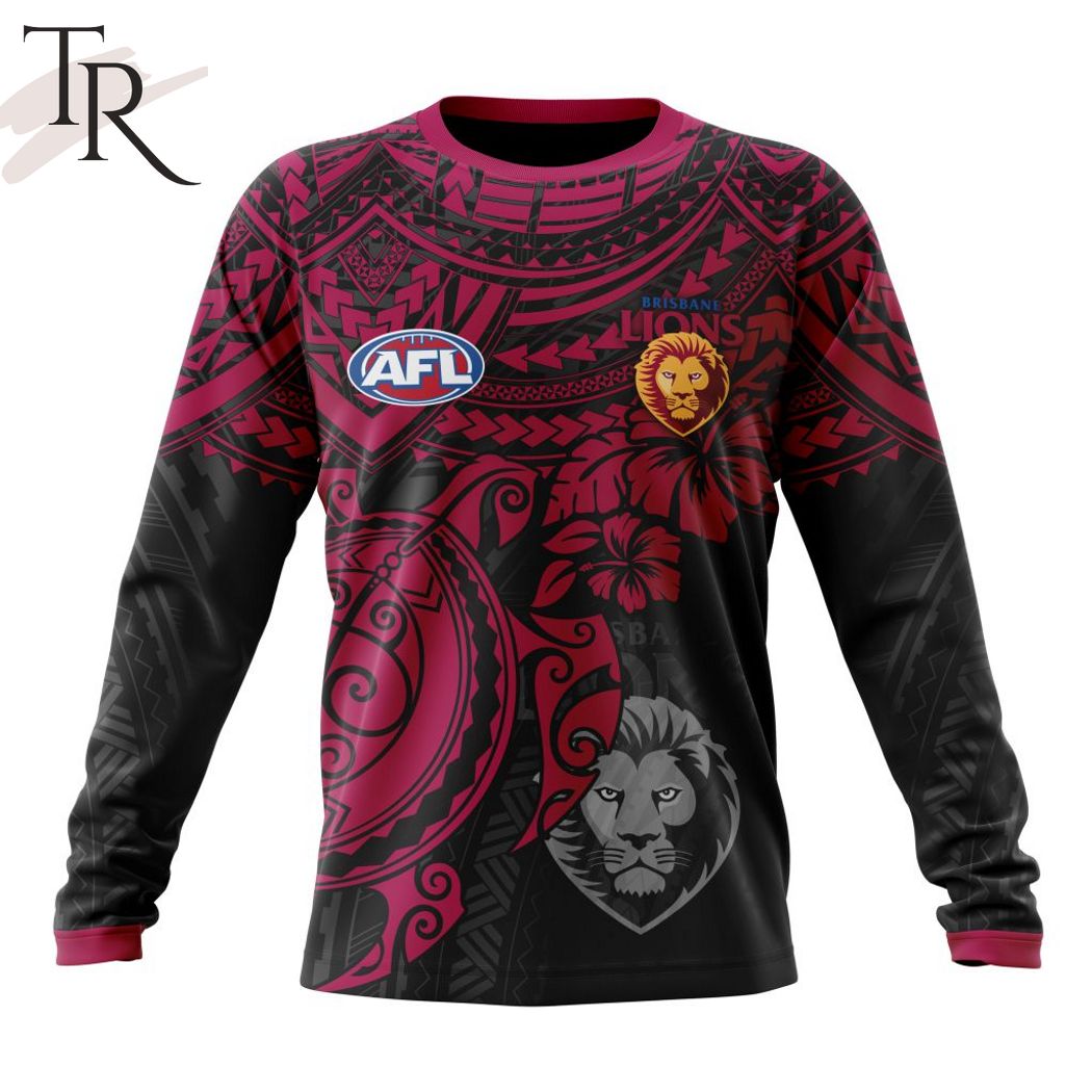 AFL Brisbane Lions Polynesian Concept Kits Hoodie