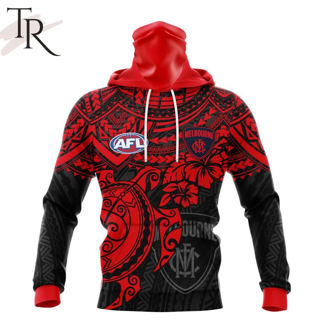 AFL Melbourne Football Club Polynesian Concept Kits Hoodie