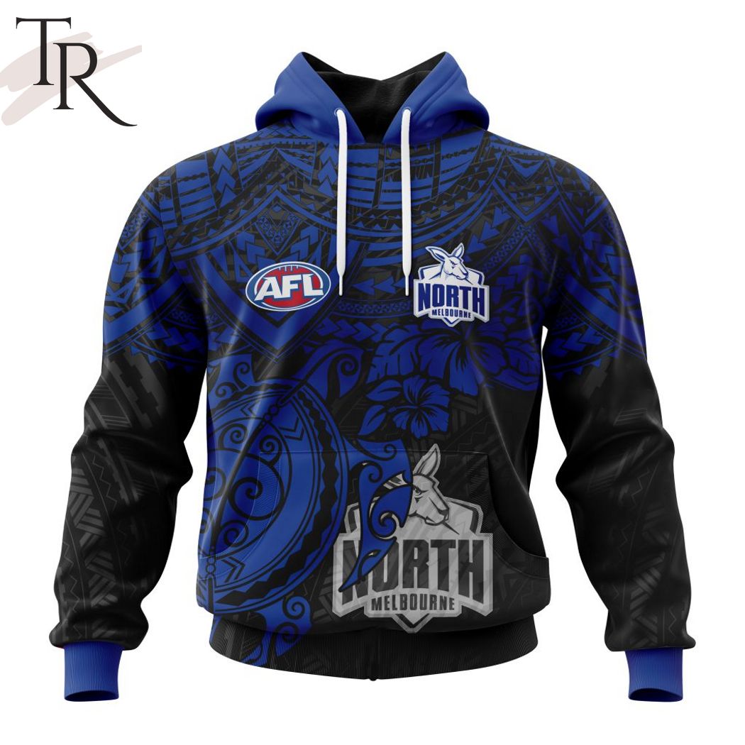 AFL North Melbourne Football Club Polynesian Concept Kits Hoodie