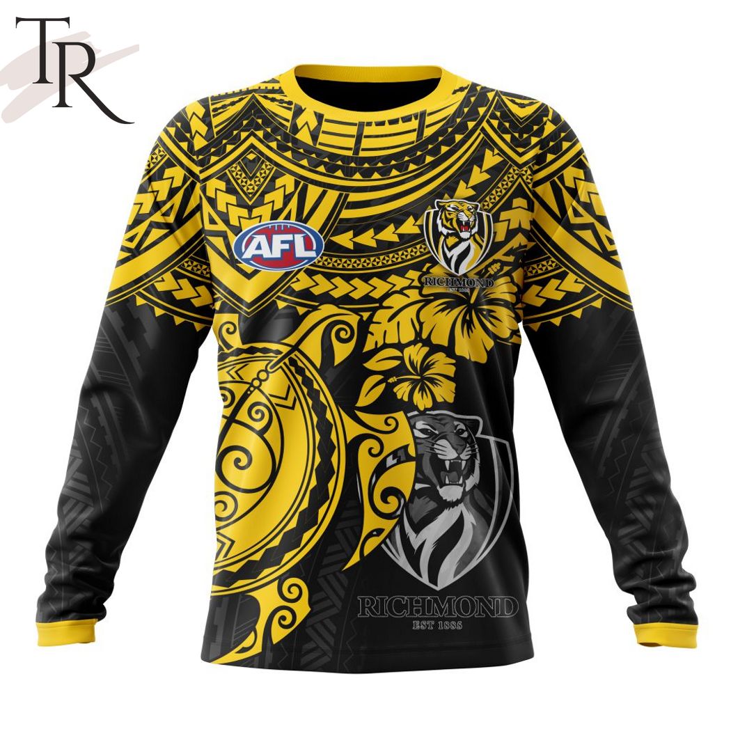 AFL Richmond Tigers Polynesian Concept Kits Hoodie
