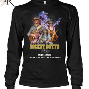 Dickey Betts 1943-2024 Thank You For The Memories T-Shirt