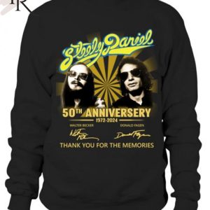 Steely Dan 50th Anniversary 1972-2024 Thank You For The Memories T-Shirt