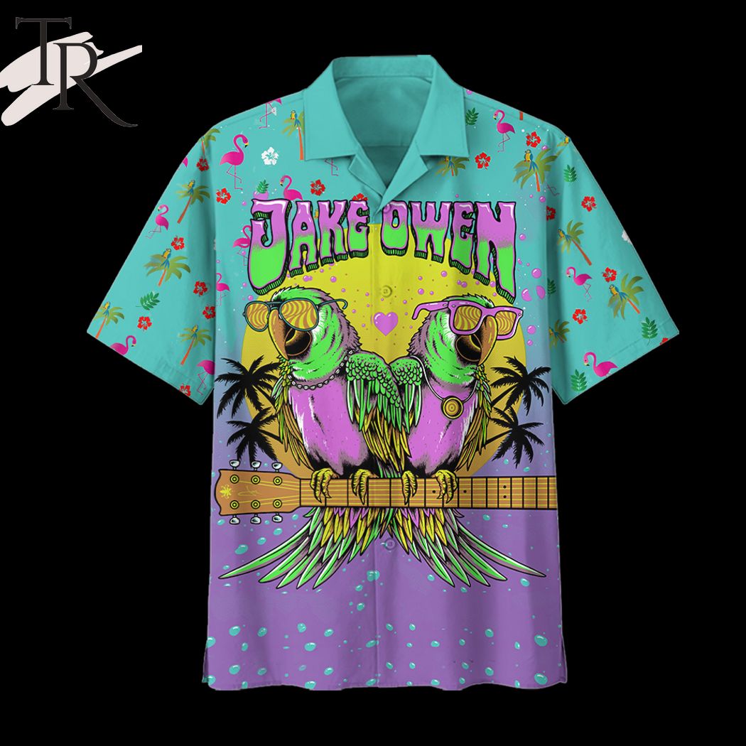 Jake Owen Florida Palm Trees & Palm Readers Hawaiian Shirt