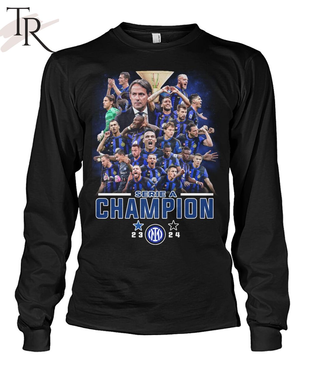 Serie A Champion 2023-2024 Inter Milan T-Shirt