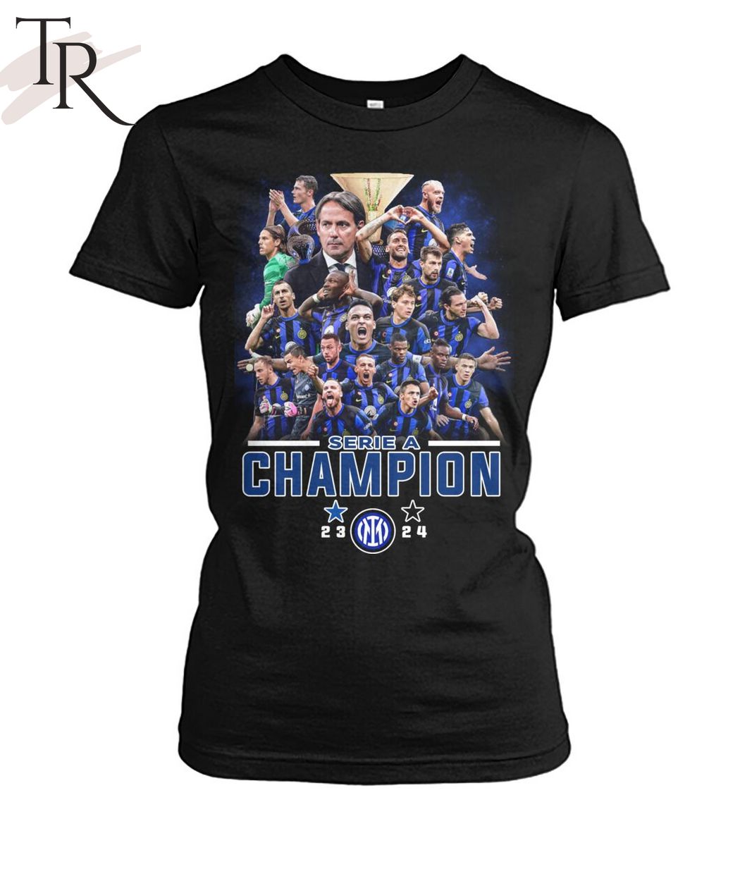 Serie A Champion 2023-2024 Inter Milan T-Shirt