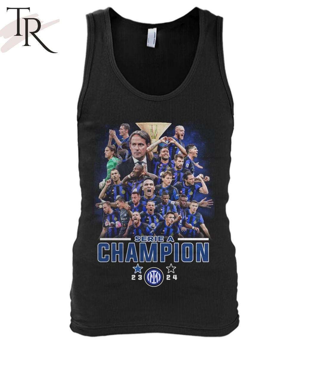 Serie A Champion 2023-2024 Inter Milan T-Shirt