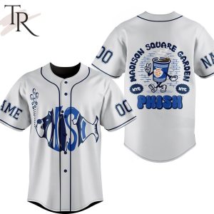 Phish Madison Square Garden Custom Baseball Jersey