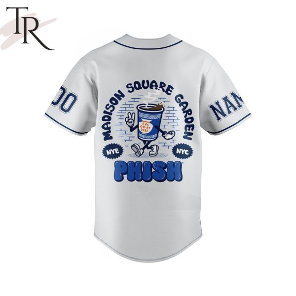 Phish Madison Square Garden Custom Baseball Jersey