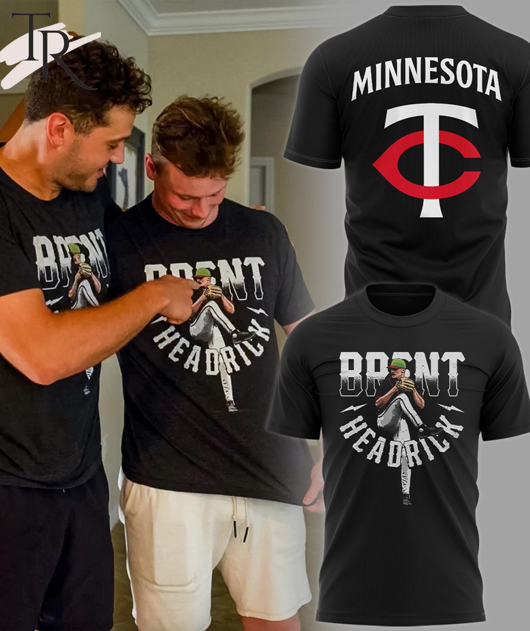 Minnesota Twins Brent Headrick T-Shirt