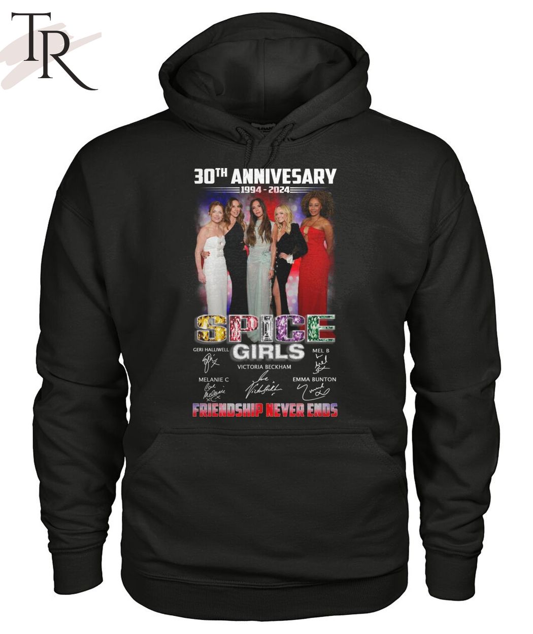 30th Anniversary 1994-2024 Spice Girl Friendship Never Ends T-Shirt