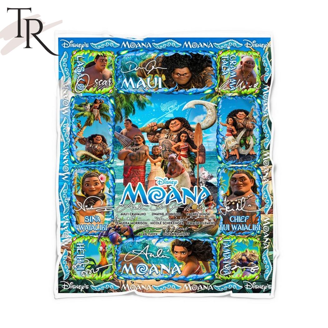 Disney Moana Signature Fleece Blanket