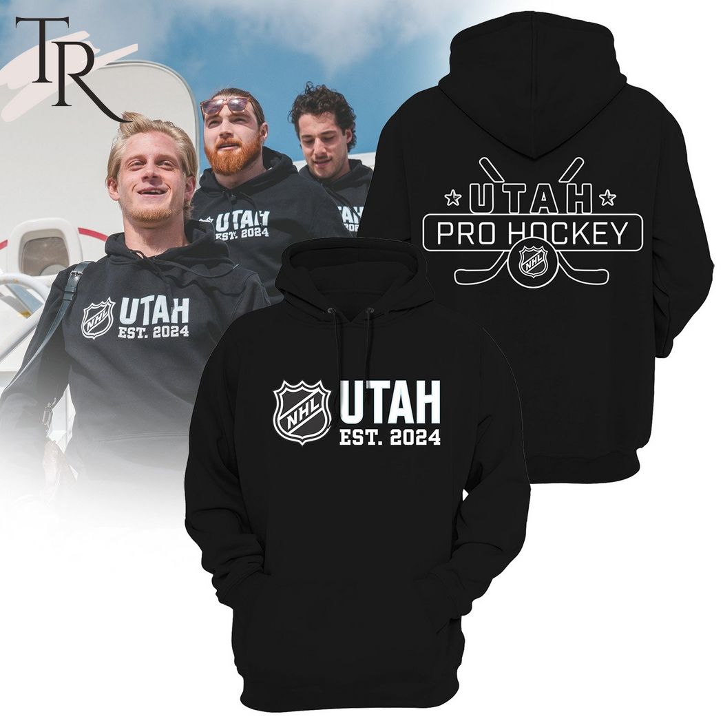 NHL Utah EST.2024 Pro Hockey Hoodie