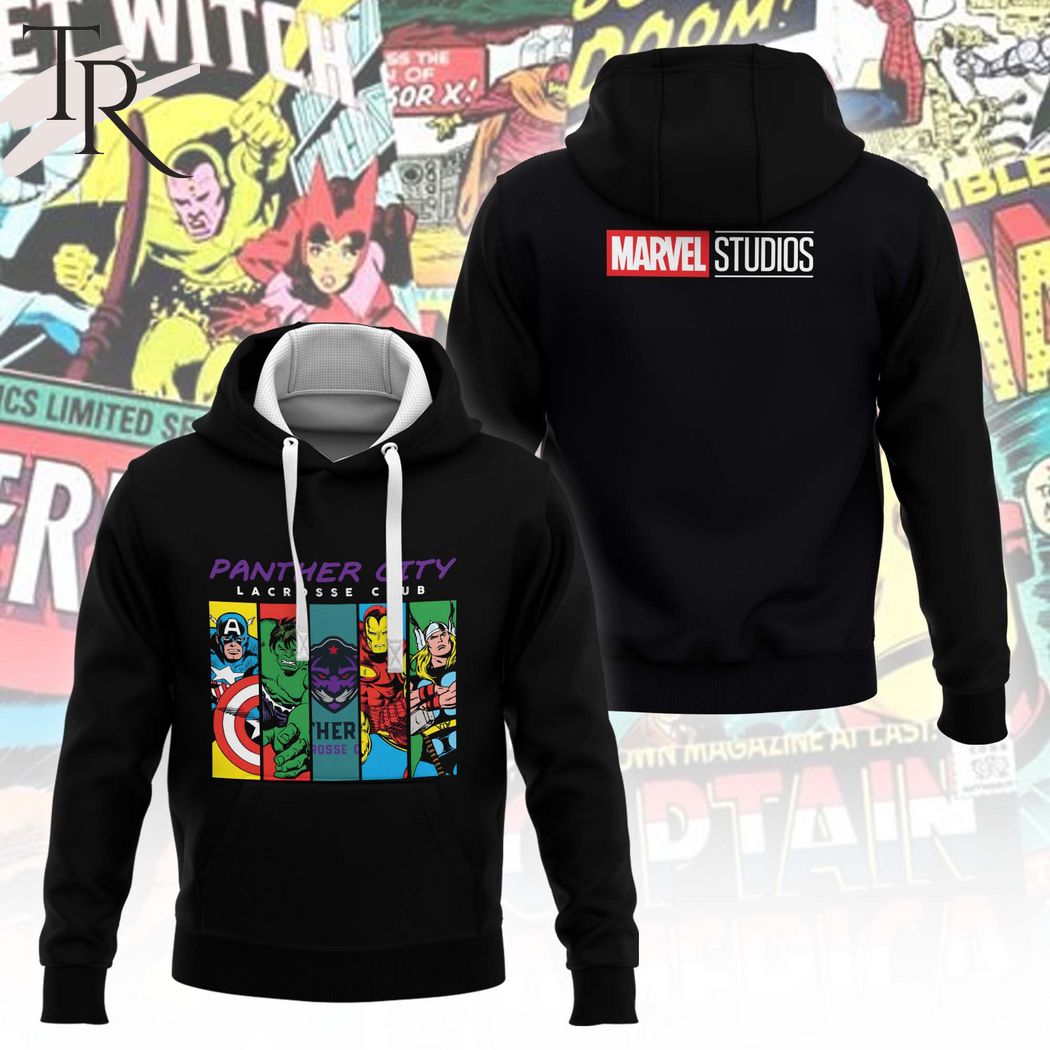 Personalized NLL Panther City Lacrosse Club Marvel Studios Hoodie