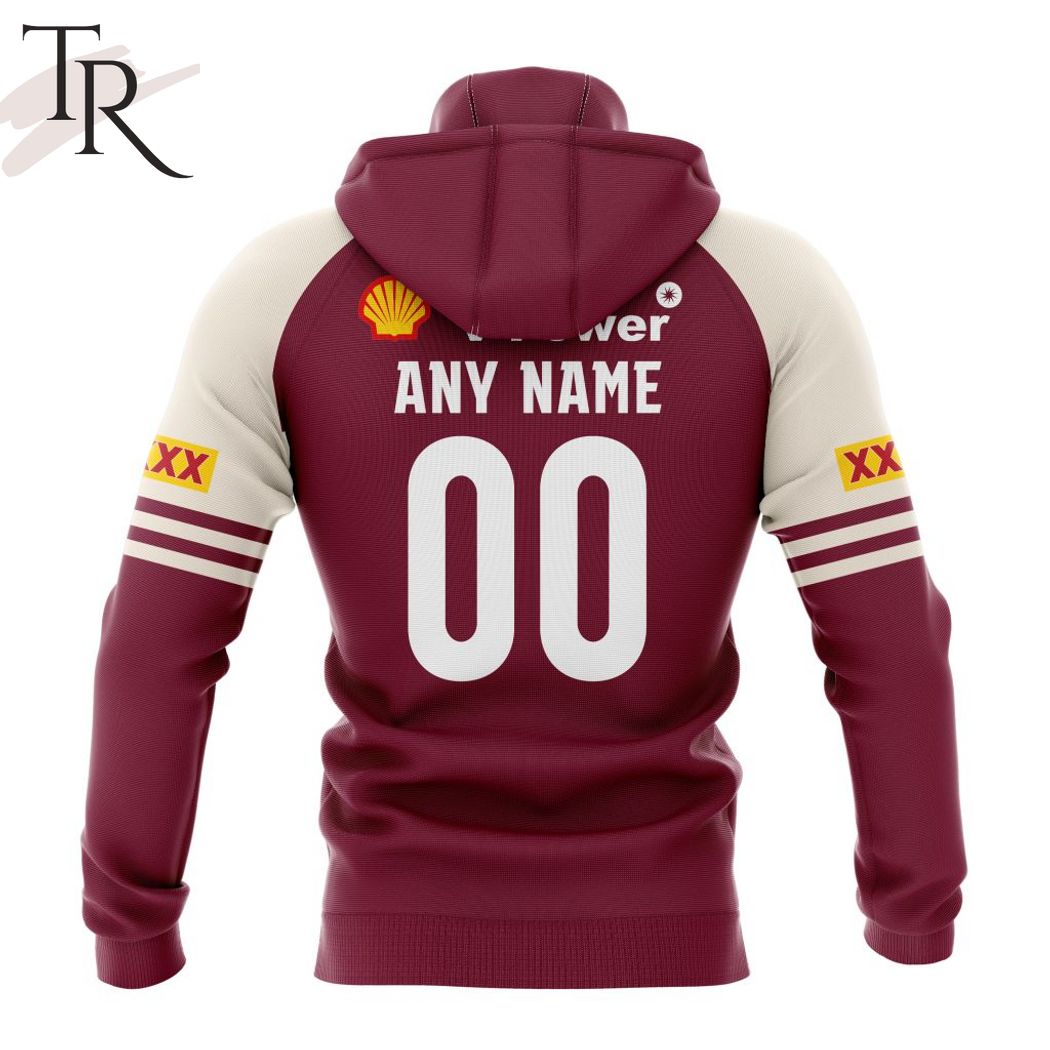 QLD Maroons State Of Origin Personalized 2024 Captains Run Kits Hoodie