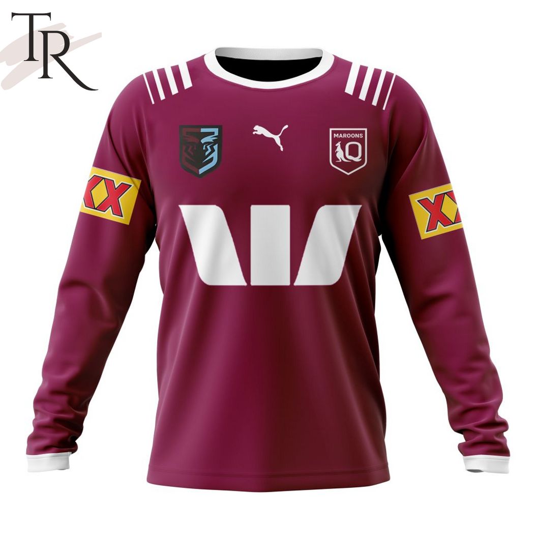 QLD Maroons State Of Origin Personalized 2024 Kits Hoodie