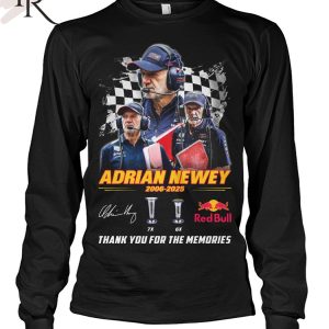 Adrian Newey 2006-2025 Thank You For The Memories T-Shirt