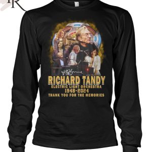 Richard Tandy Electric Light Orchestra 1948-2024 Thank You For The Memories T-Shirt