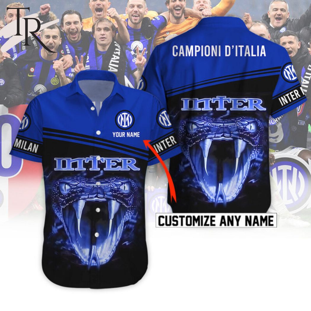 Personalized Inter Milan Campioni D'Italia Hawaiian Shirt