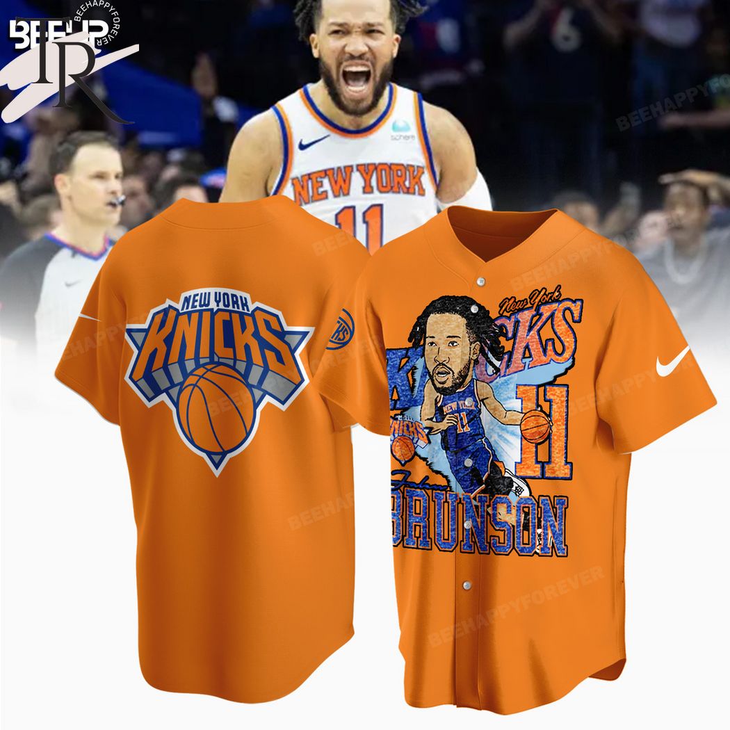 New York Knicks Brunson Hoodie - Orange