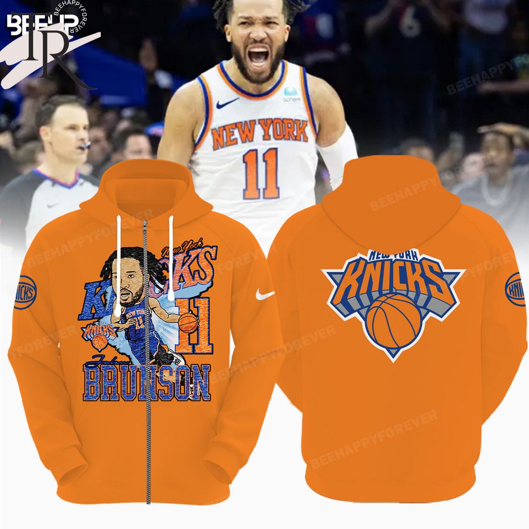 New York Knicks Brunson Hoodie - Orange